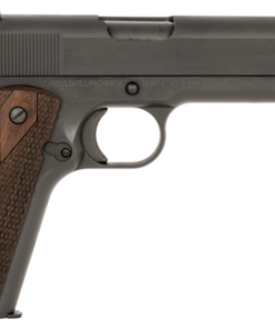 Tisas 1911 A1 US Army WWII 45 ACP 5" Barrel, Manganese Phosphate Coated Serrated Slide & Frame w/Beavertail, 7 Rd