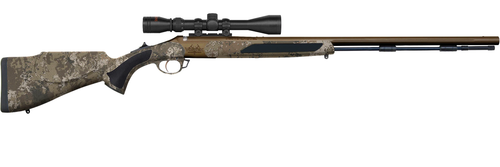 Traditions Vortek 50 Caliber, Burnt Bronze Barrel/Rec, Veil Wideland Camo, 3-9x40mm Scope, 1rd