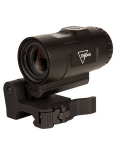 Trijicon MRO HD Magnifier, Black, 3X Magnifier With Adjustable Height Quick Release, Flip to Side Mount