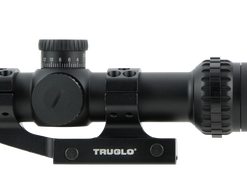 TRUGLO OMNIA Scope, 1-6X24mm, 300mm Main Tube, Illuminate A.P.T.R. (All Purpose Tacticle Reticle), APTUS-M1 One Piece Mount, Throw Lever, Black