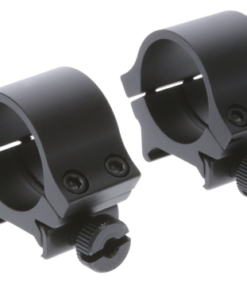 TruGlo TG-TG8961B1 Scope Ring Set Lightweight Quad Picatinny/Weaver Medium 1" Tube Matte Black Aluminum