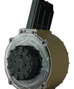 Typhoon Defense Drum Magazine 12 Ga, Flat Dark Earth, For Typhoon Defense X12/F12, 20rd