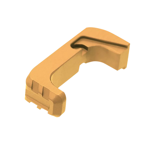 Tyrant CNC Extended Mag Release, Matte Finish, Black, Fits Glock 17/19/22/23/26/27/31/32/33/34/35/37/38/39/45 Gen 4/5