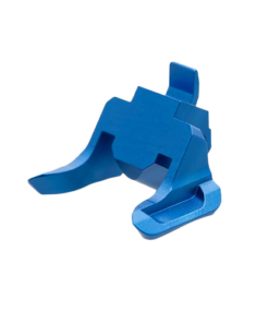 Tyrant CNC Extended Magazine Release 9mm/40 S&W Fits Heckler & Koch VP9/VP40 Blue Aluminum