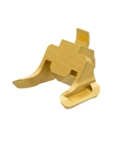 Tyrant CNC Extended Magazine Release 9mm/40 S&W Fits Heckler & Koch VP9/VP40 Gold Aluminum