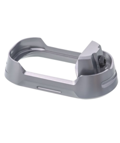 Tyrant CNC Magwell Fits Glock 17 Gen4 Grey Aluminum