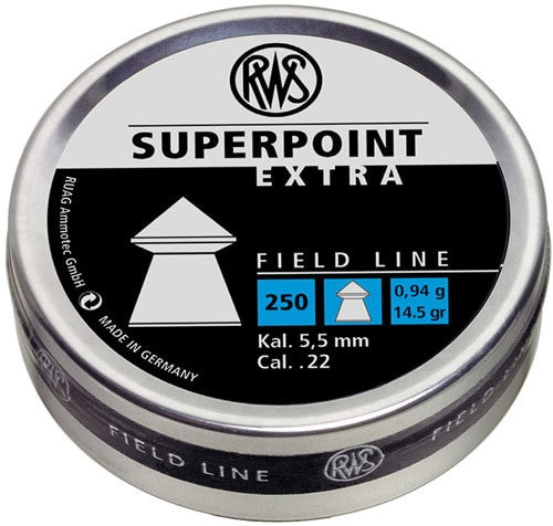 Umarex RWS Superpoint Extra Field Line 22 Pellet