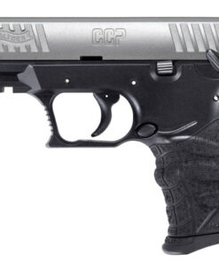 Walther CCP M2 380 ACP, 3.54" Barrel, Stainless Steel Slide, Black Polymer Frame, 8rd