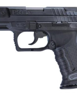 Walther P99, Full Size, 9mm, 4" Barrel, Black, Fixed Sights, Decocker, 15rd, 2 Magazines, Anti Stress Trigger