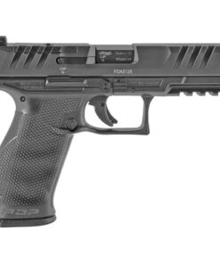 Walther PDP 9mm, 4.5" Barrel, Black, Optic Ready, 18rd