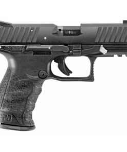 Walther PPQ M2 22 LR, 4" Barrel, Black, Fixed Sights, 12rd