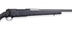 Weatherby Mark V Accumark Full Size 338 WBY RPM 4rd,24" Spun Stainless Graphite Black Cerakote Fluted Threaded Barrel Graphite Black Cerakote Steel...