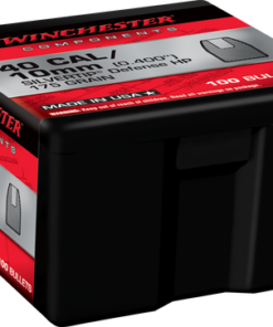 Winchester 40 S&W .400 175gr, Silvertip Hollow Point 100 Per Box -BULLETS, NOT AMMO-