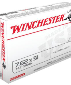 Winchester 7.62x51 NATO 147gr, Full Metal Jacket, 20rd Box