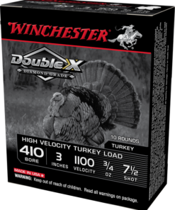 Winchester Double X Diamond Grade 410 Ga, 3", 3/4 oz, 7.5 Shot, 10rd Box