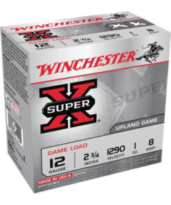 Winchester Super X 12 Ga, 2.75", 1 oz, 8 Shot, 25rd Box