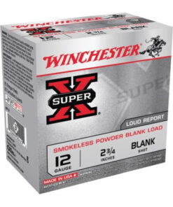 Winchester Super-X Field Trial 12 Ga, Smokeless Blanks, POP LD, 25rd Box - Not Ammo, These Are Blanks