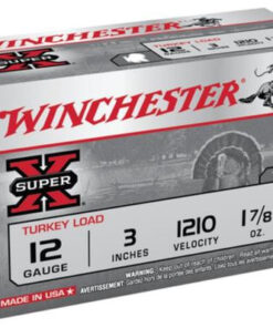 Winchester Super-X Turkey 12 Ga, 3", 1210 FPS, 1.875oz, 5 Shot Copper Plated, 10rd Box