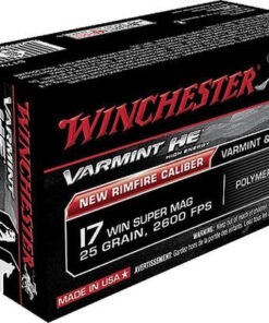 Winchester Varmint HV .17 Winchester Super Magnum 20gr, V-Max, 50rds/Box