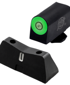 XS Sights DXT2 Pro Big Dot Sights, Fits Glock 42/43/43X/48, Black Nitride Finish, Green, Tritium Front/Rear