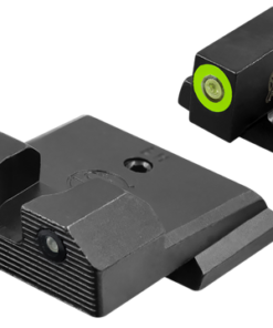 XS Sights R3D 2.0, Tritium Night Sight, Fits S&W M&P OR Full Size & Compact, Green Front Outline, Green Tritium Front/Rear
