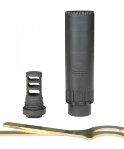 Yankee Hill Resonator K Suppressor .30 Cal, 5/8-24" QD Muzzle Brake, Black