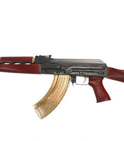 Zastava ZPAPM70 7.62x39, 16.25" Threaded Barrel, Gold Cerakote Parts, Dark Walnut Furniture, Black Rec, 30rd