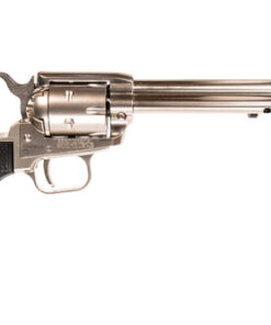 Heritage Rough Rider 22 LR, 6.5" Barrel, Nickel Aluminum Frame, Black Star Polymer Grip, 6rd