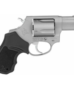 Taurus 605 Standard 357 Magnum 2" Barrel Black Rubber Stainless Steel Finish, 5rd